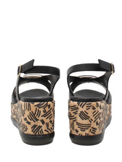 Sandali zeppa Nero Susimoda