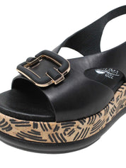 Sandali zeppa Nero Susimoda