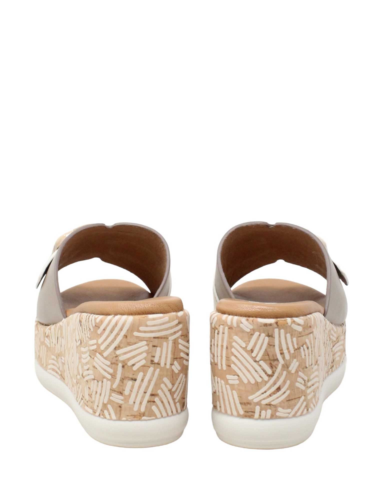 Sandali zeppa Grigio Susimoda