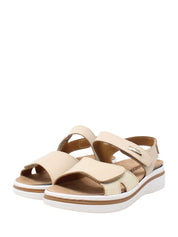Sandali zeppa Beige Susimoda