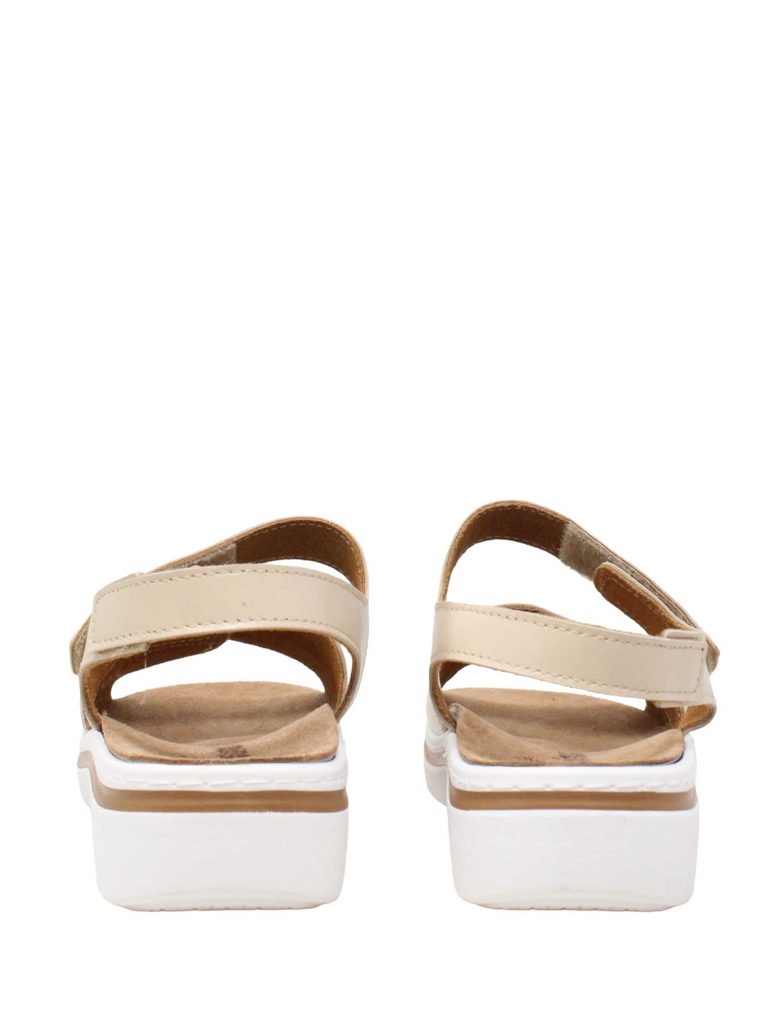 Sandali zeppa Beige Susimoda