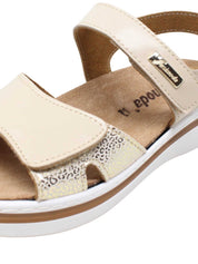 Sandali zeppa Beige Susimoda