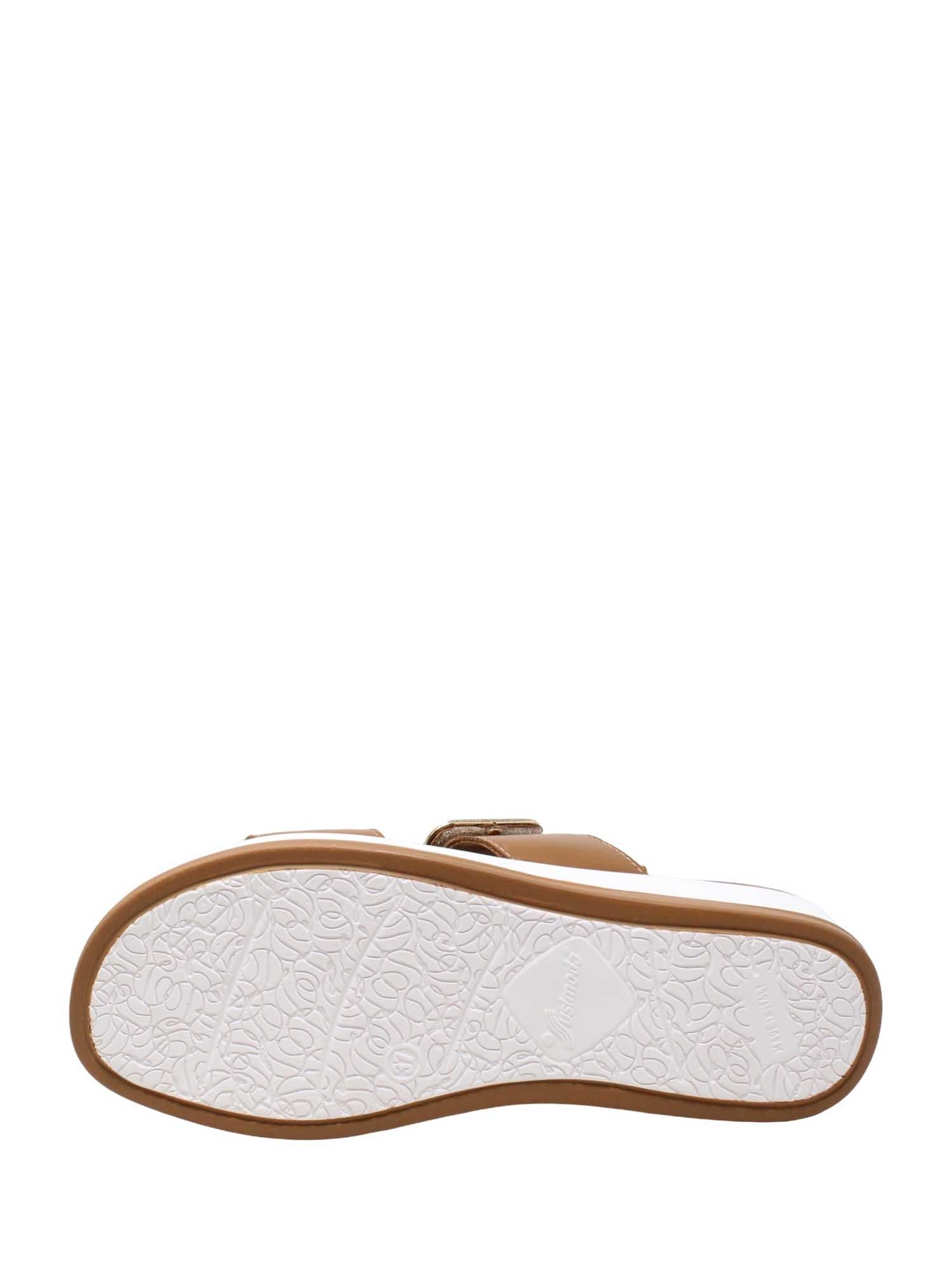 Sandali zeppa Marrone Susimoda