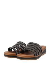 Sandali zeppa Nero Susimoda