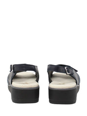 Sandali zeppa Blu Susimoda