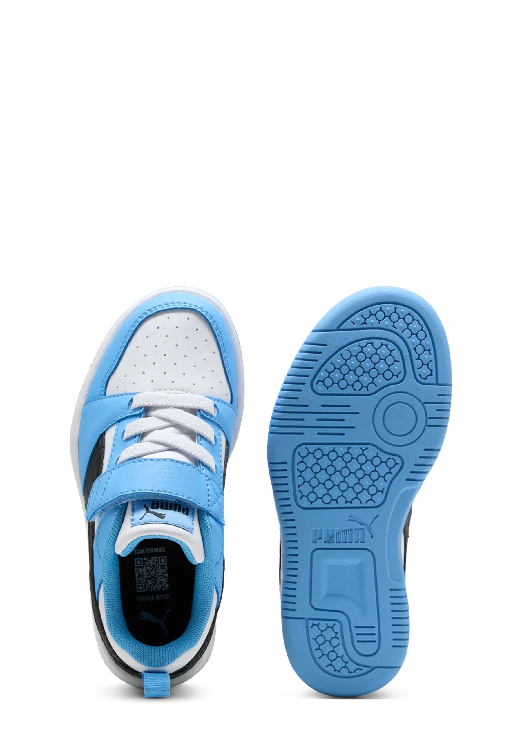 Scarpe con strappi Blu Chiaro Puma
