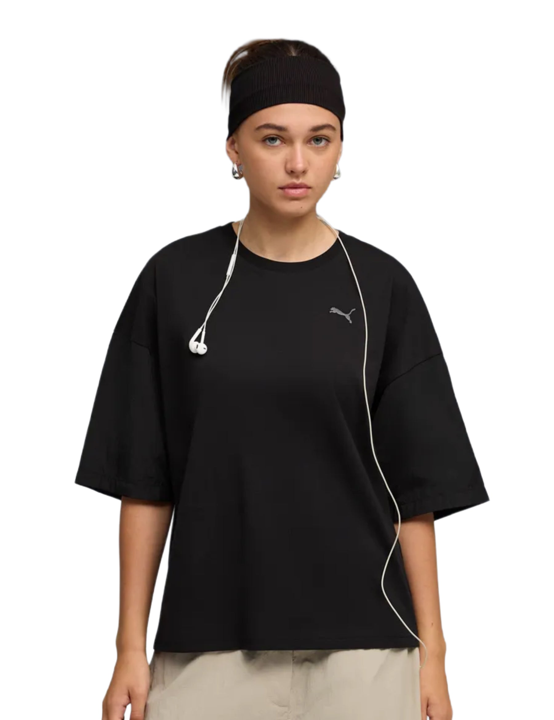 T-shirt Nero Puma