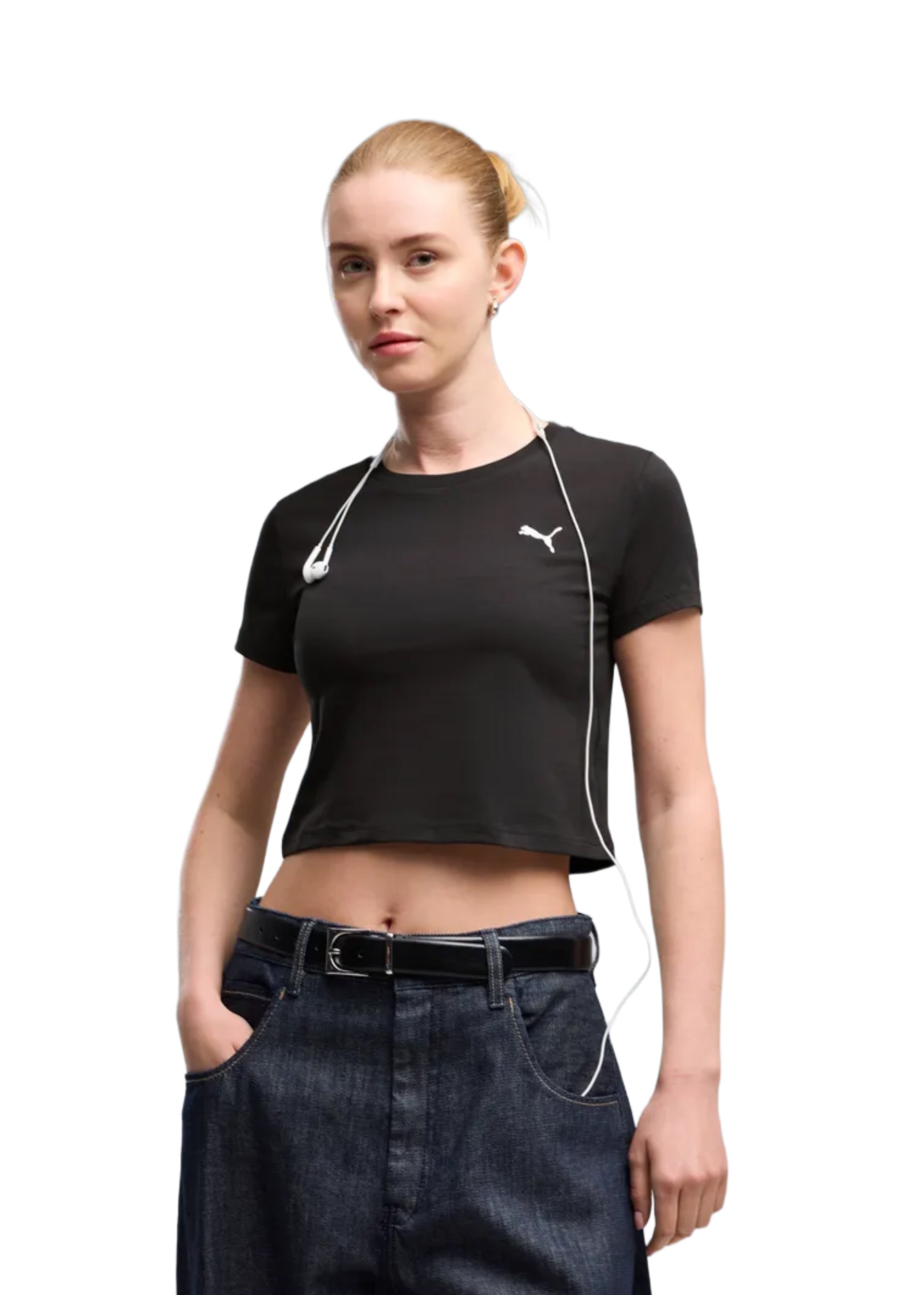 T-shirt Nero Puma