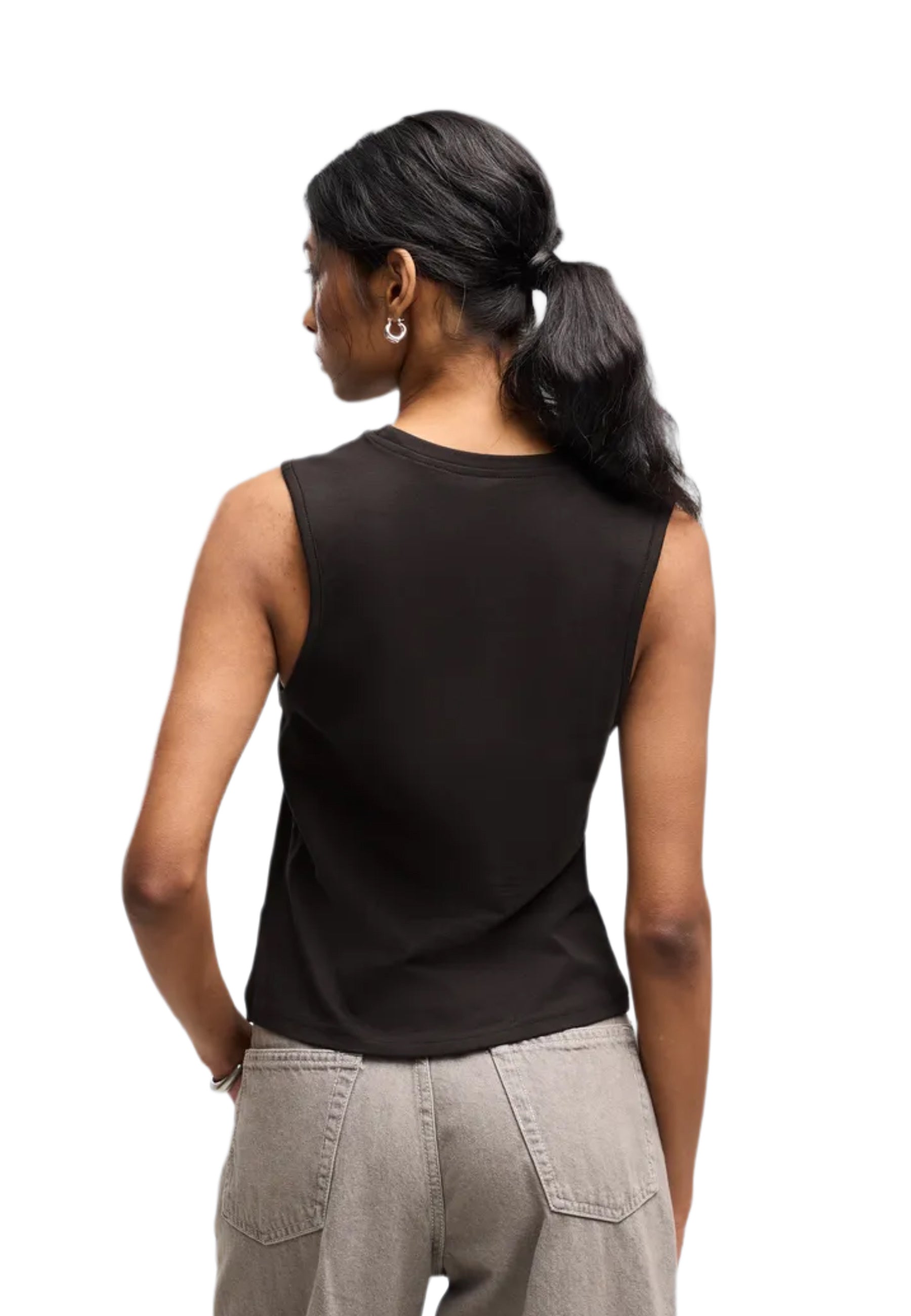 Top e canotte Nero Puma