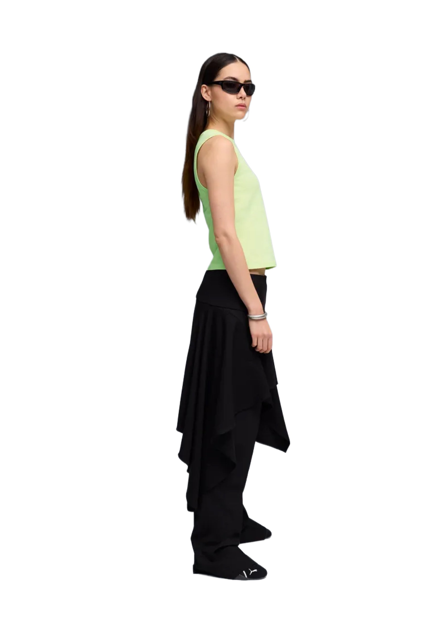 Top e canotte Verde Puma