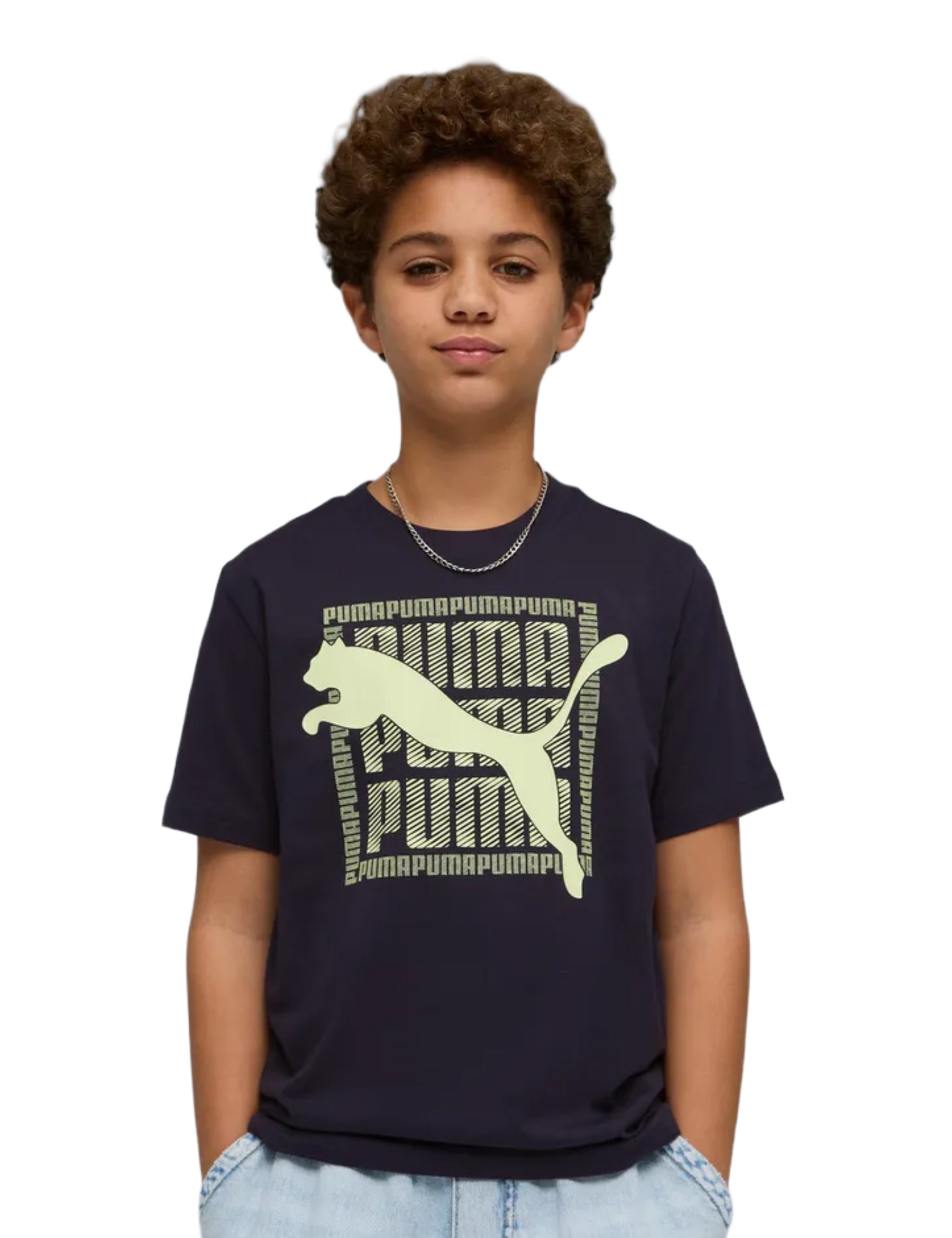 T-shirt Blu Puma