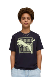 T-shirt Blu Puma