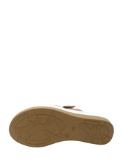 Sandali zeppa Marrone Susimoda