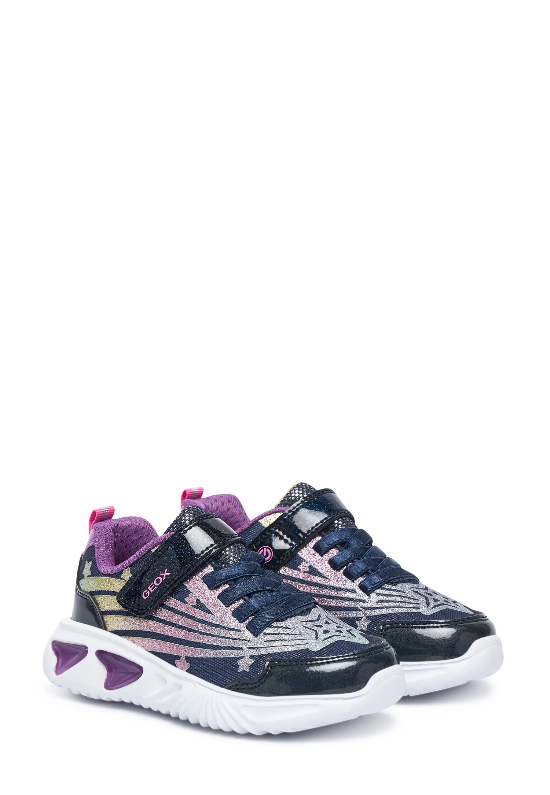 Scarpe con strappi Blu Geox