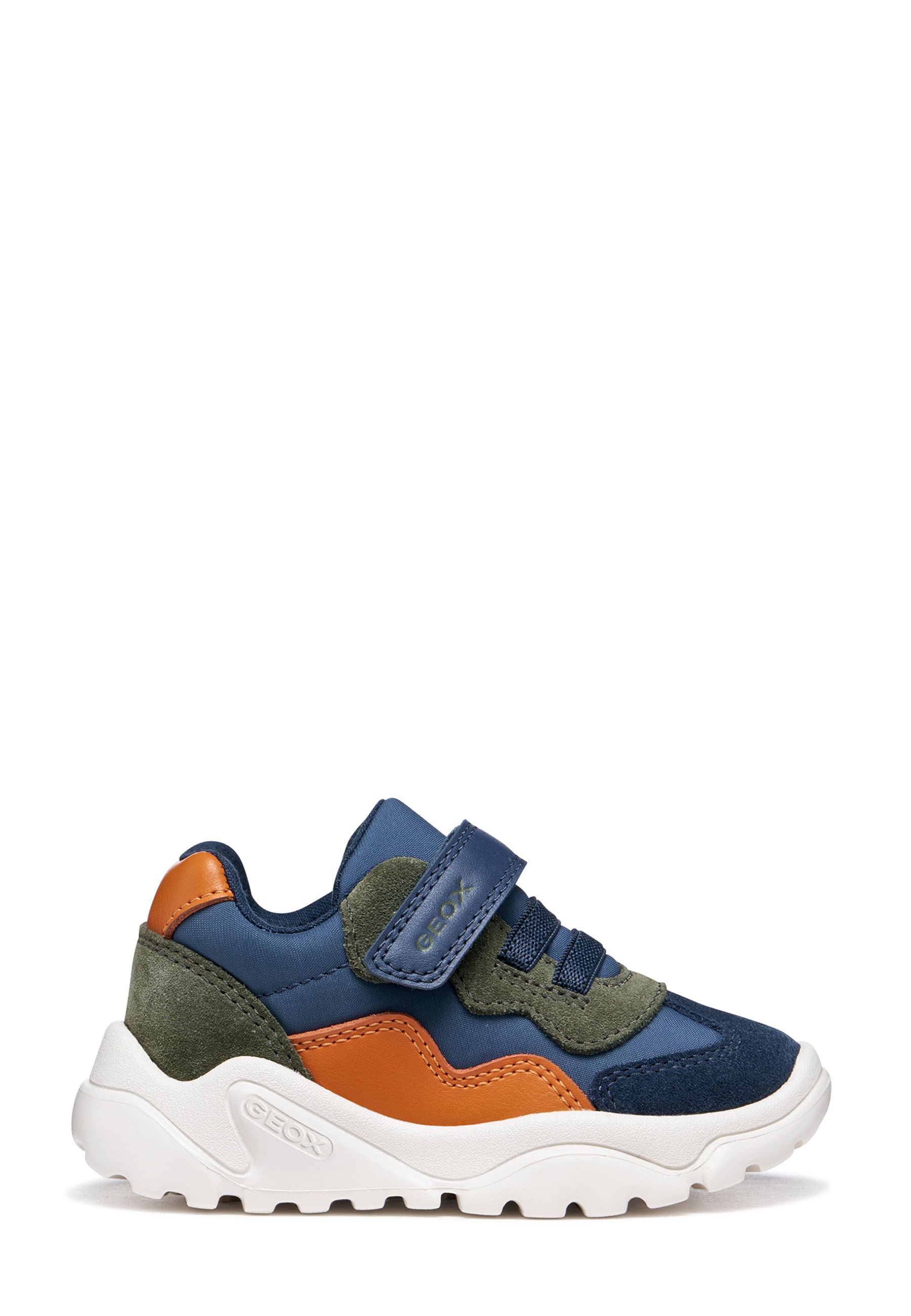 Scarpe con strappi Blu Arancione Geox