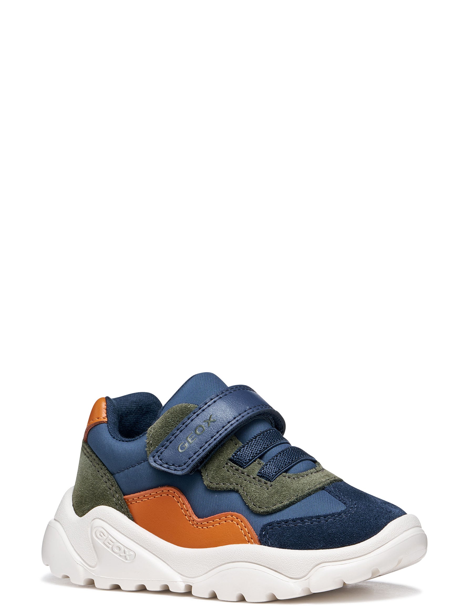 Scarpe con strappi Blu Arancione Geox