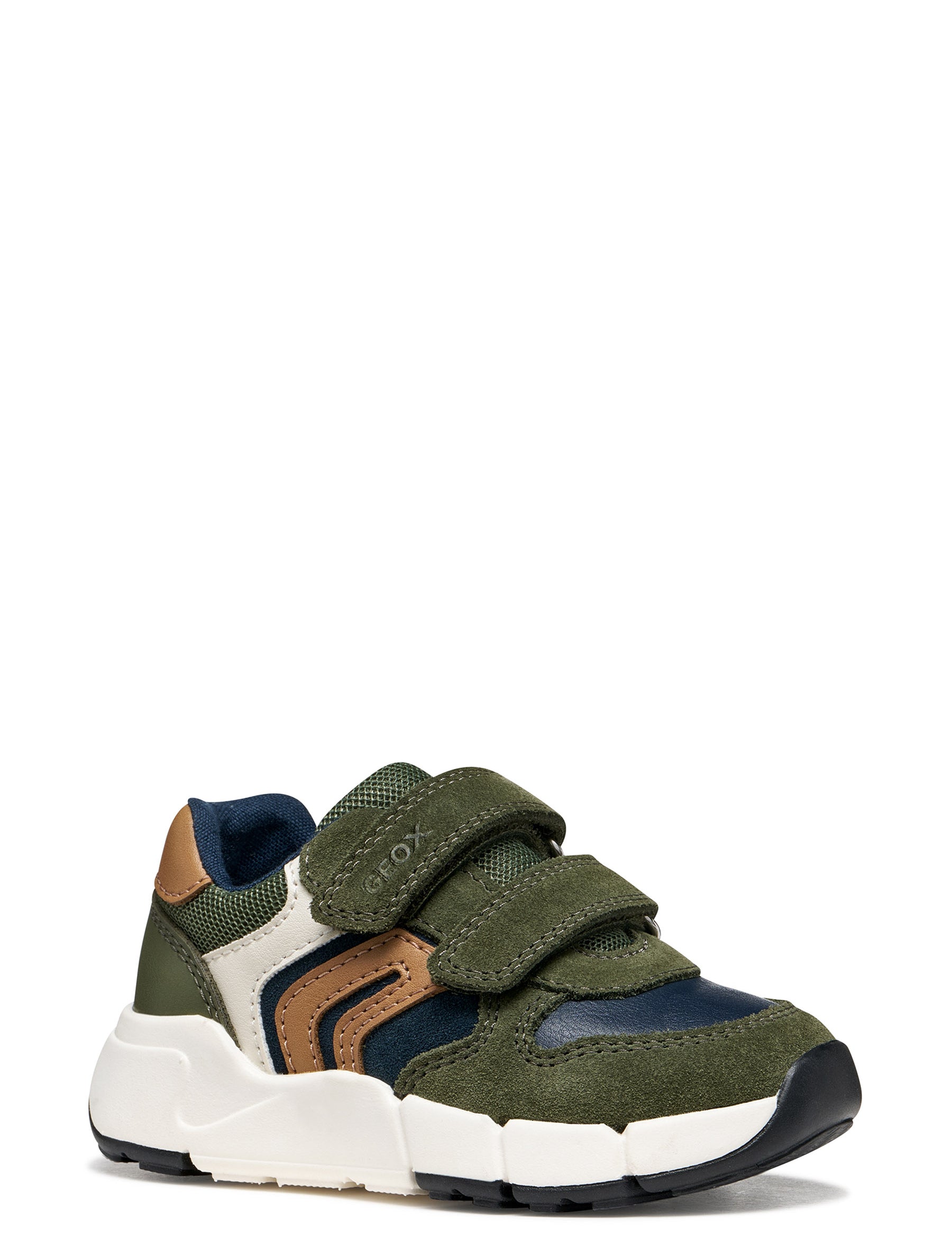 Scarpe con strappi Verde Geox