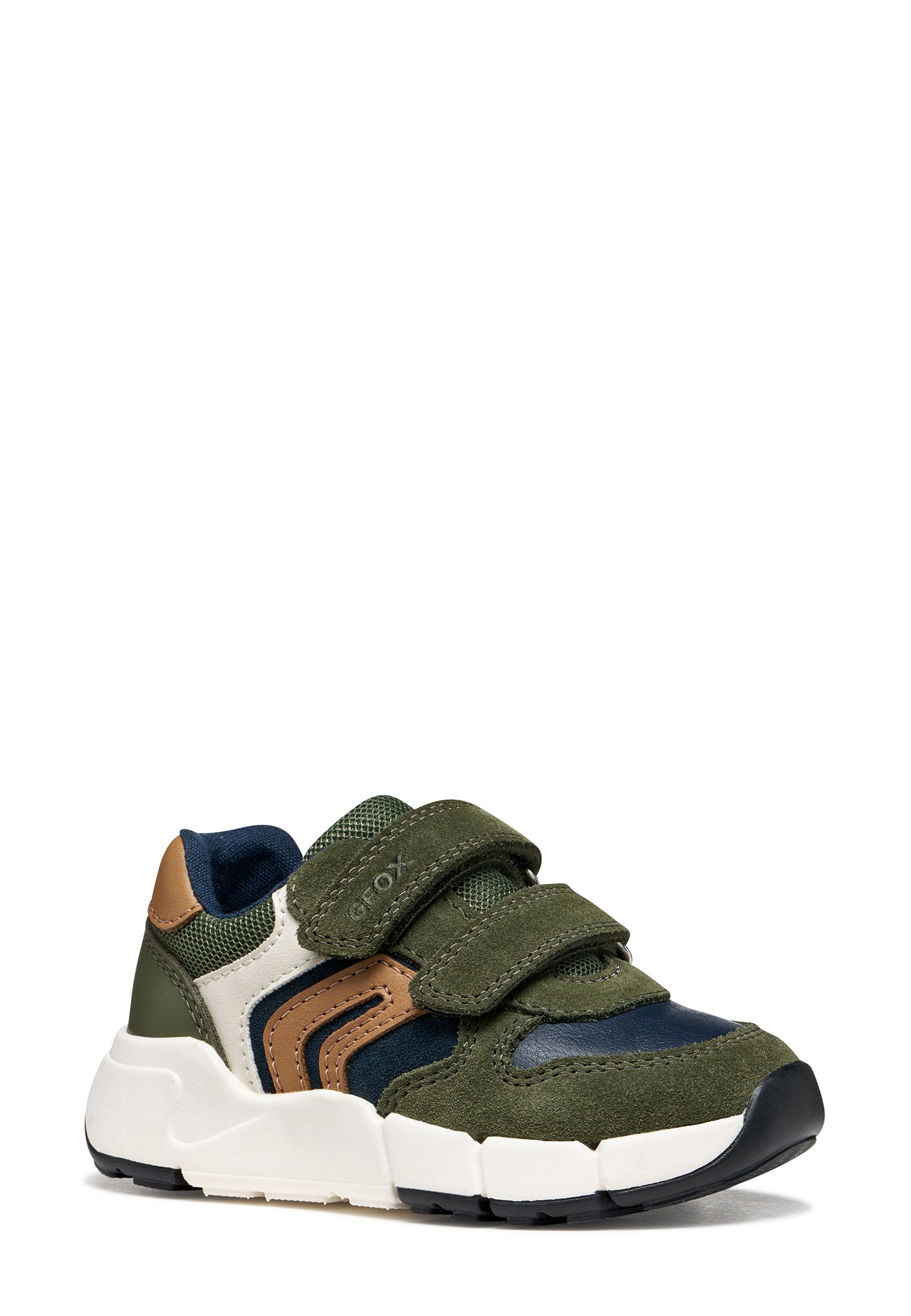 Scarpe con strappi Verde Geox