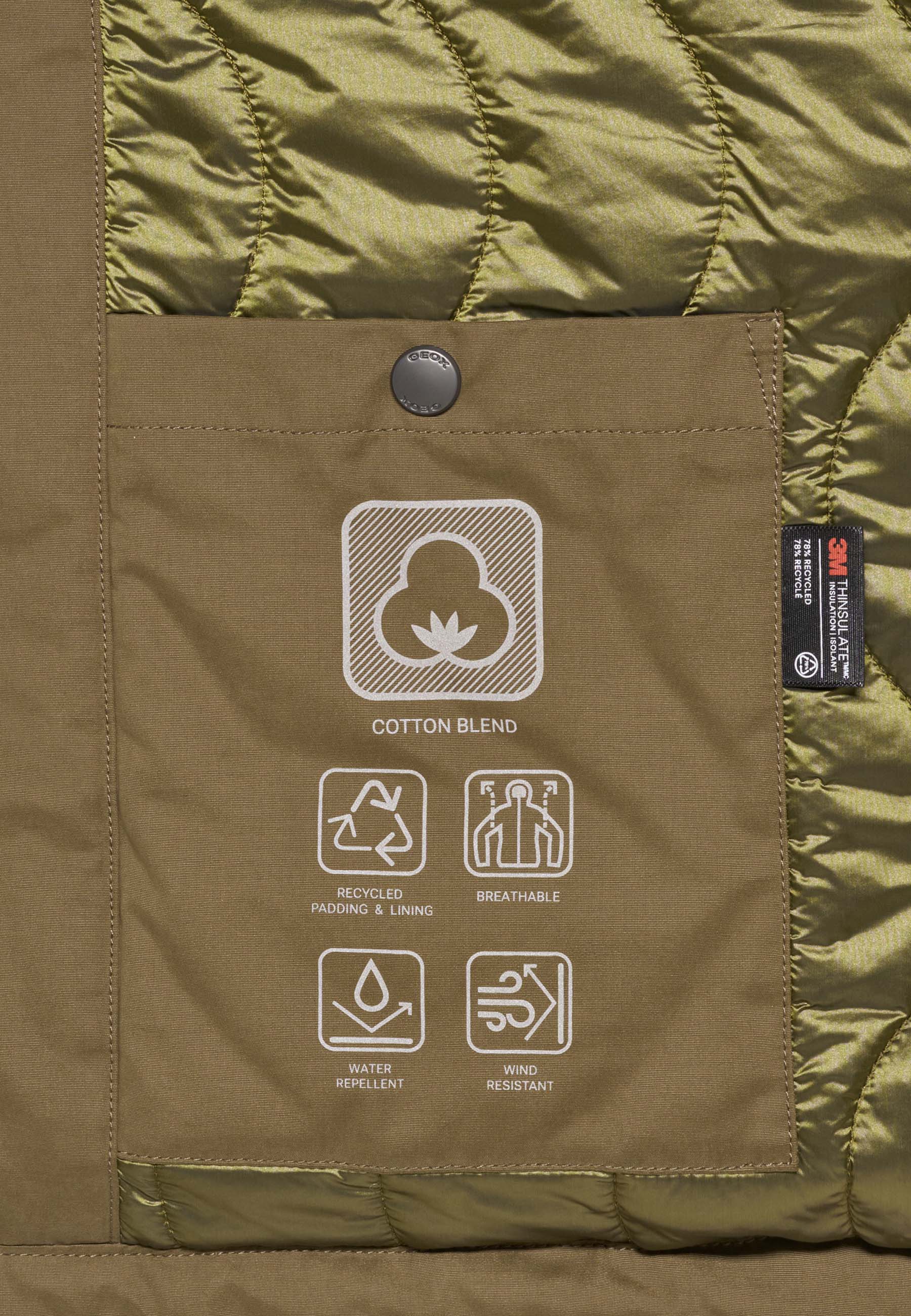 Giacche Verde Geox