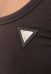 T-shirt Marrone Guess