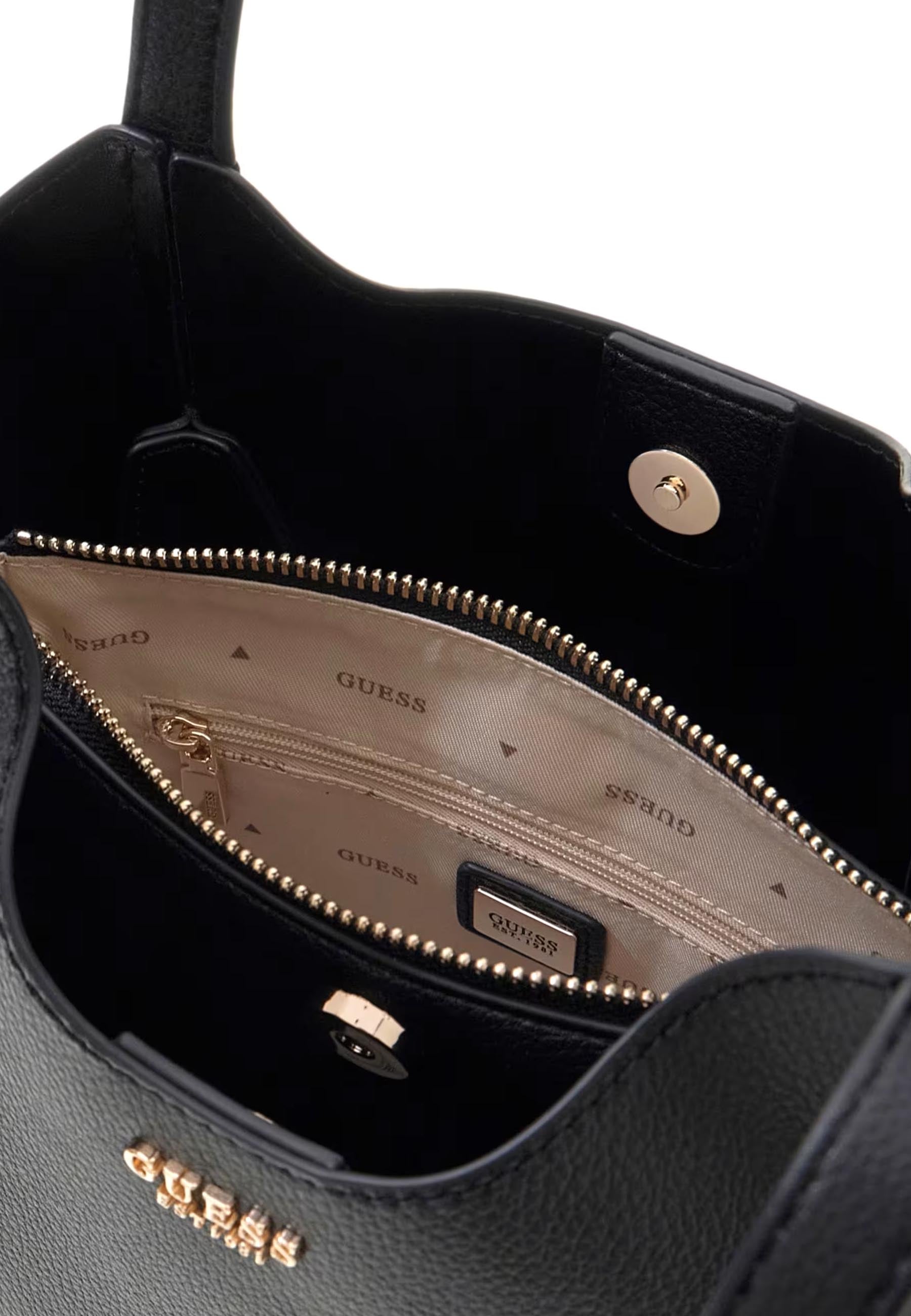 Borse a spalla Nero Guess