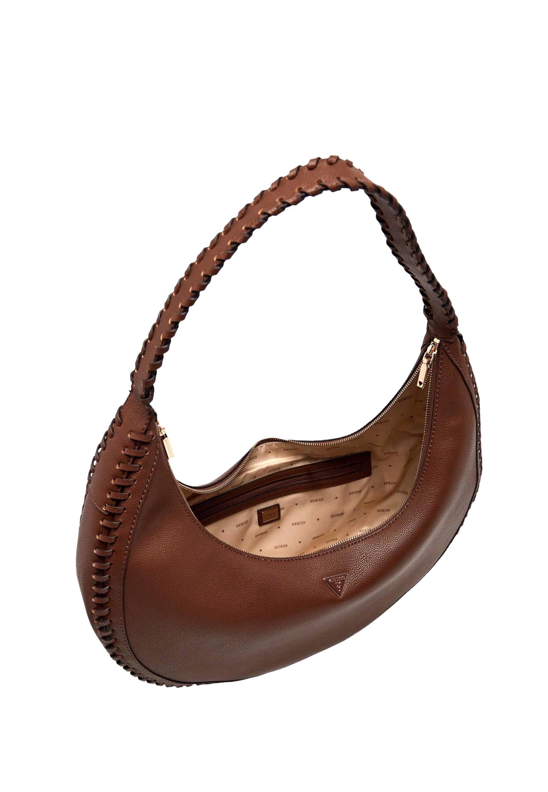 Borse a spalla Marrone Guess