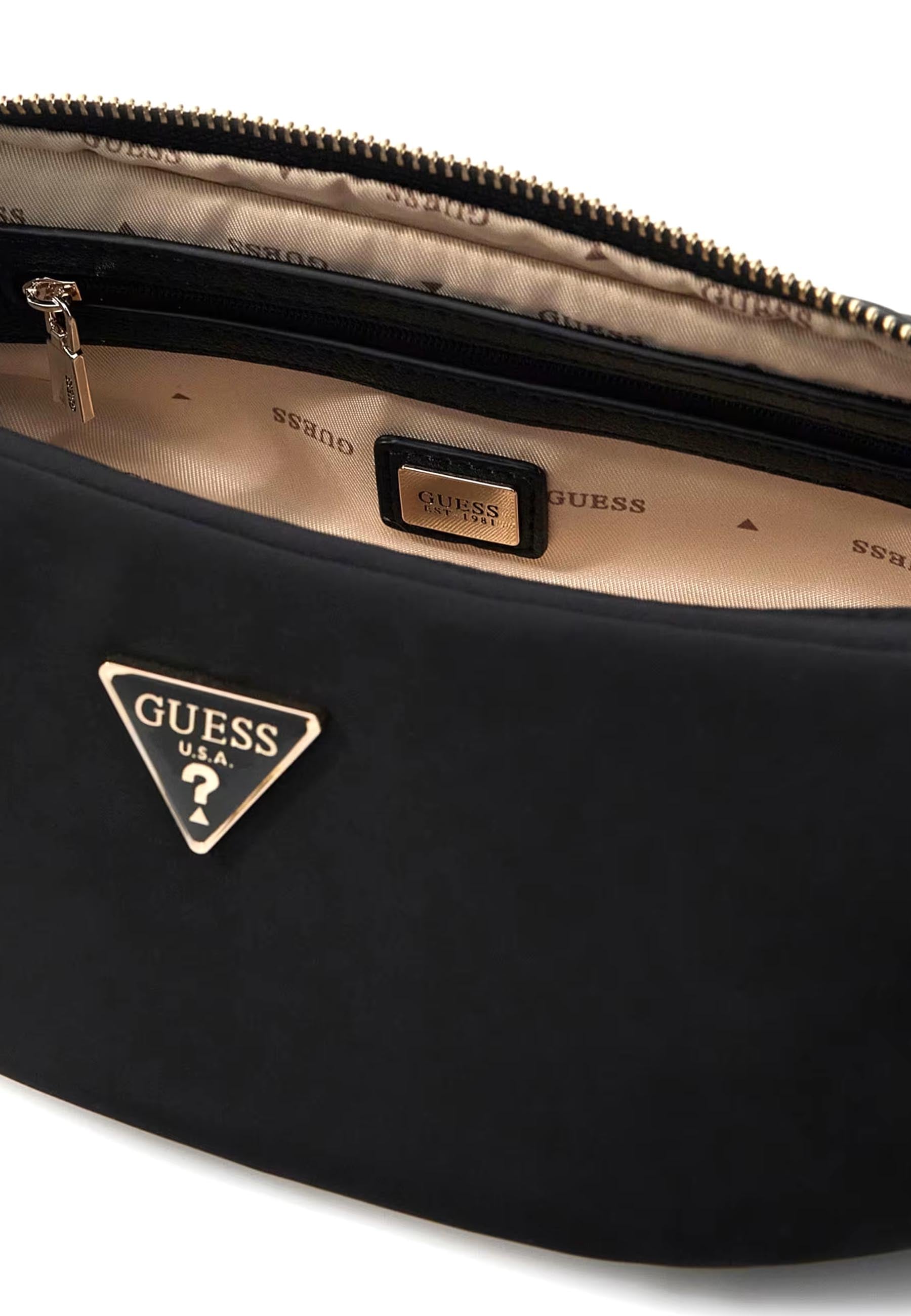 Tracolla Nero Guess