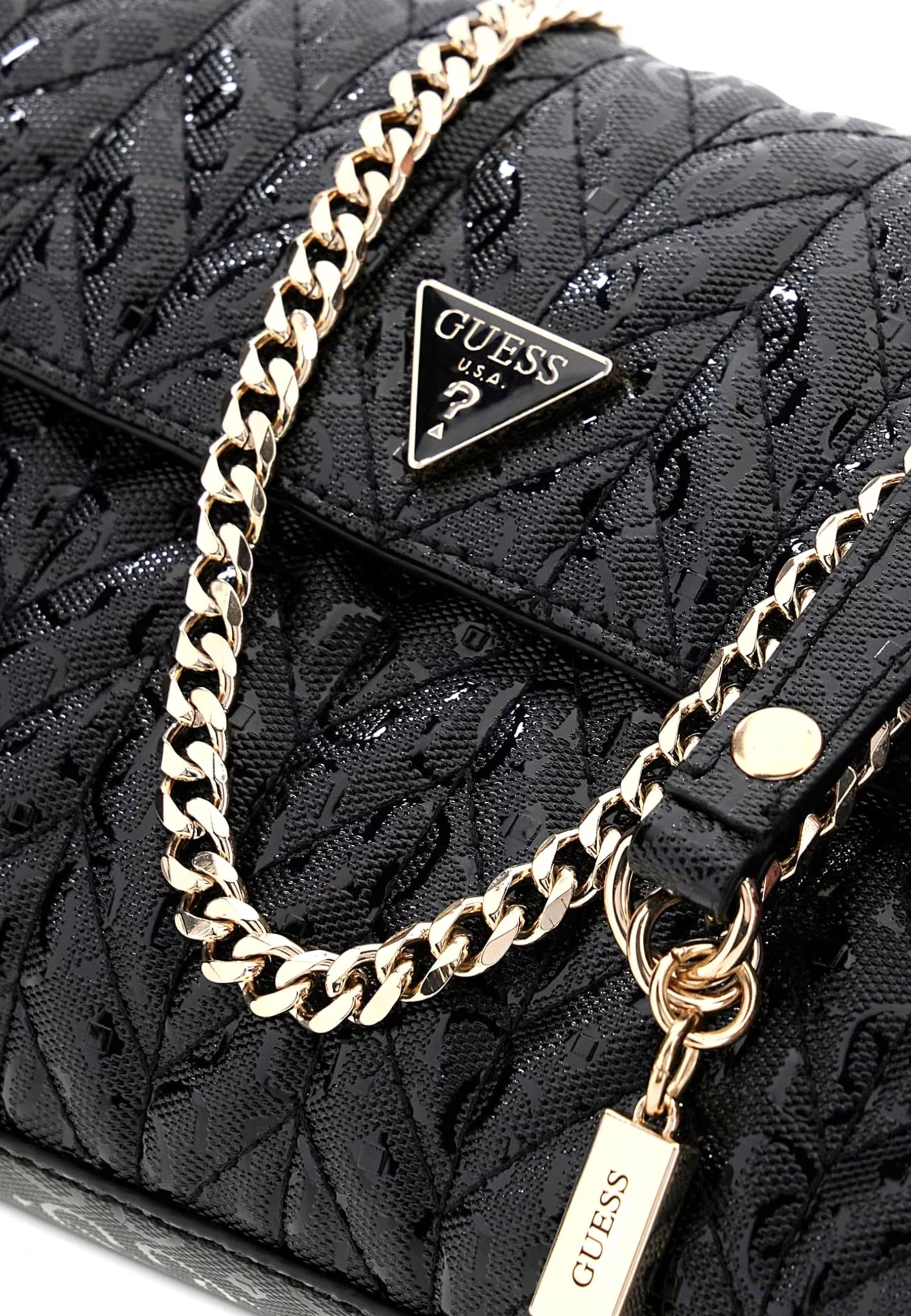 Tracolla Nero Guess