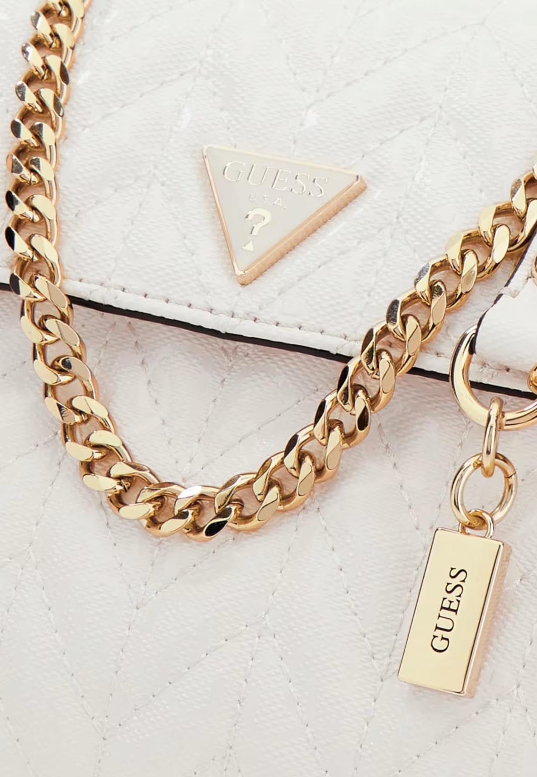 Tracolla Bianco Guess