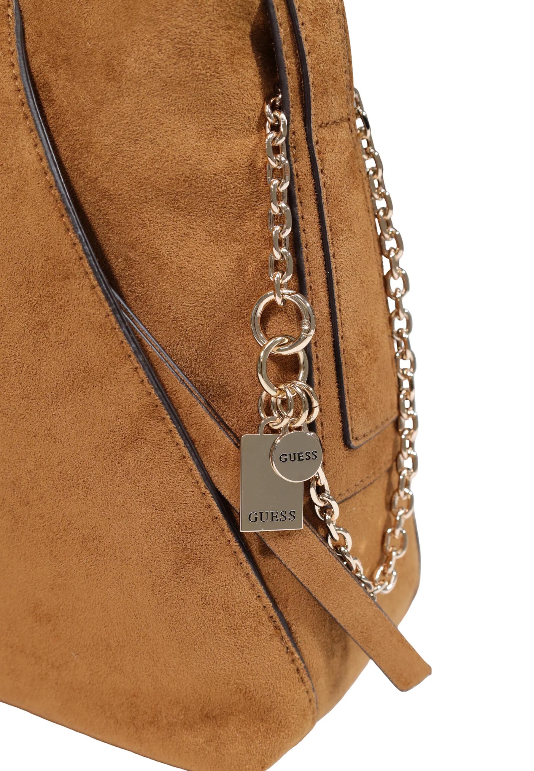 Borse a spalla Marrone Guess