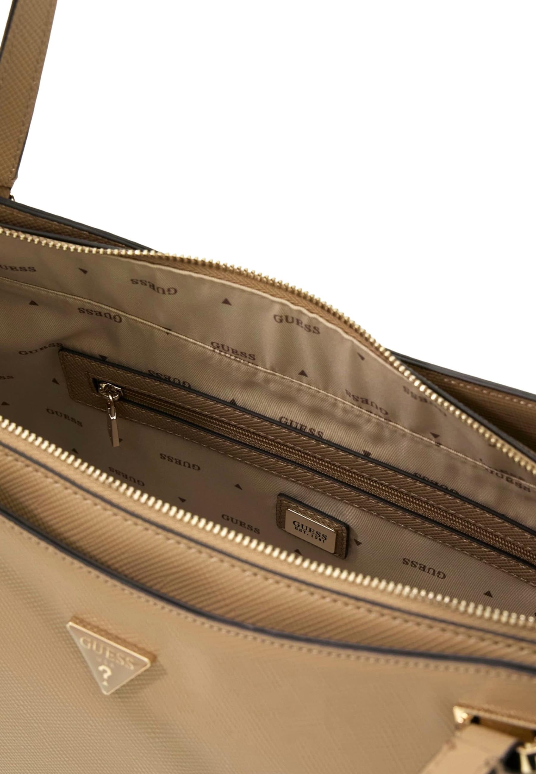 Borse a spalla Beige Guess