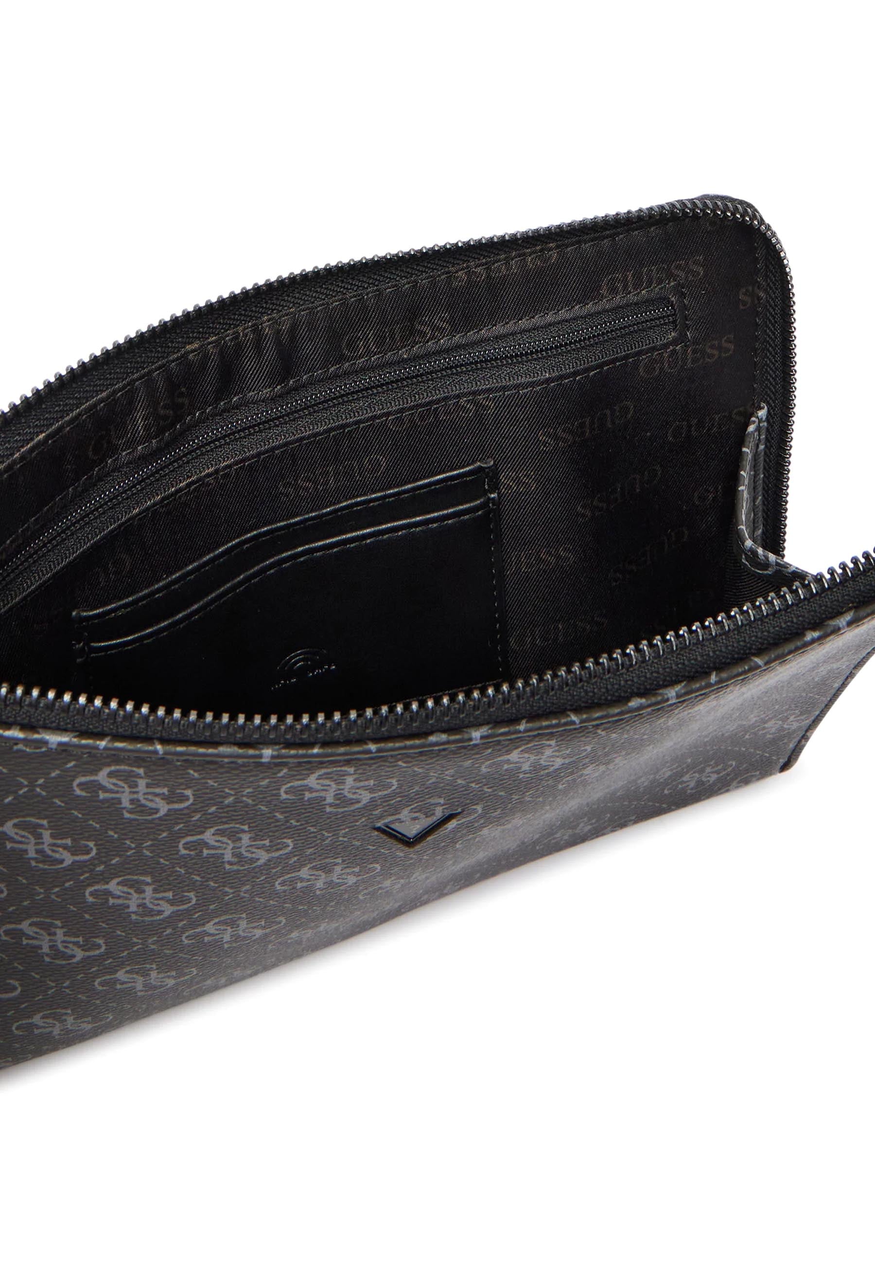 Pochette Nero Grigio Guess