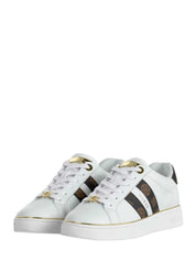 Sneakers Bianco Marrone Guess