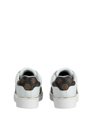 Sneakers Bianco Marrone Guess