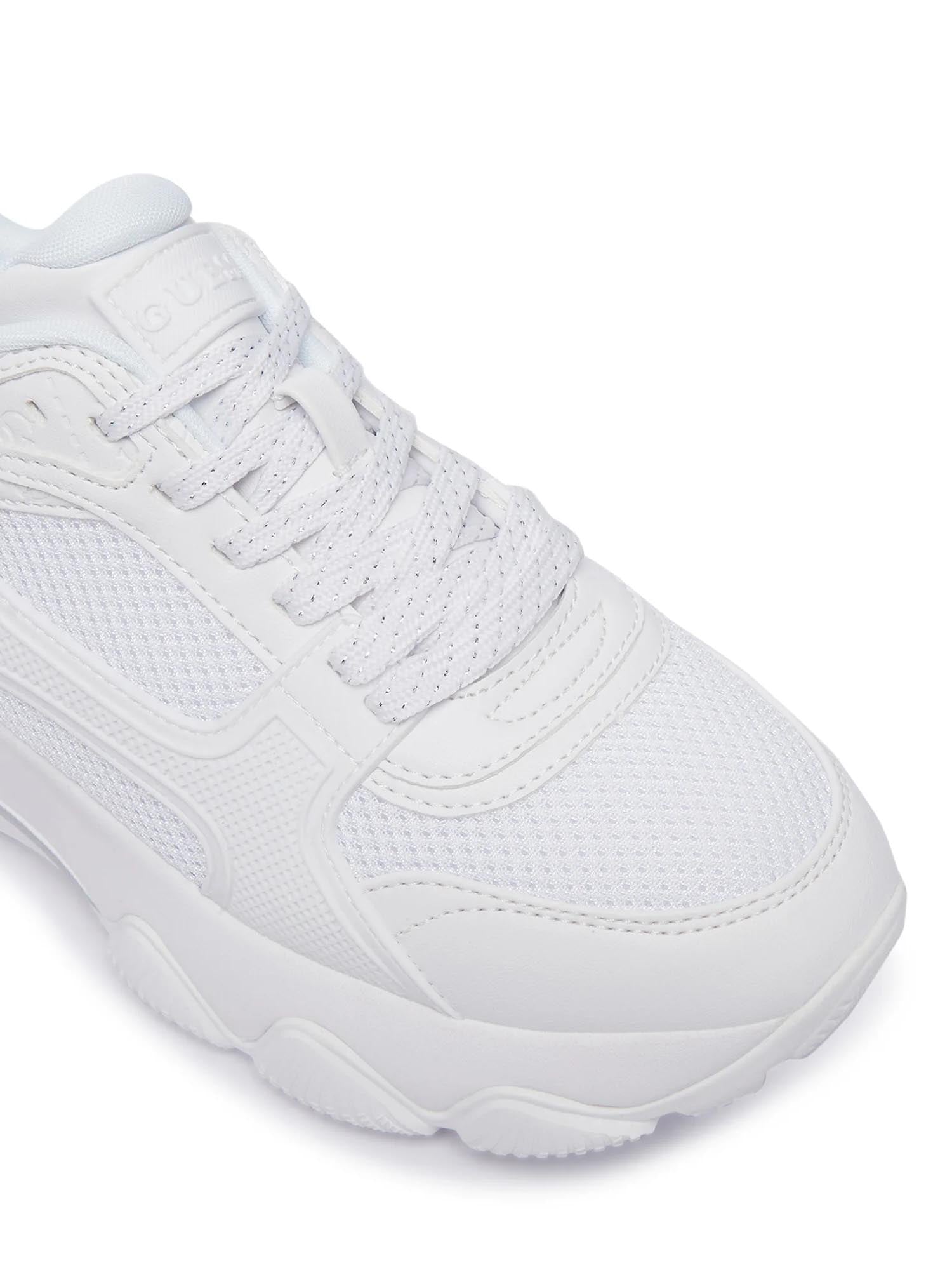 Sneakers Bianco Argento Guess