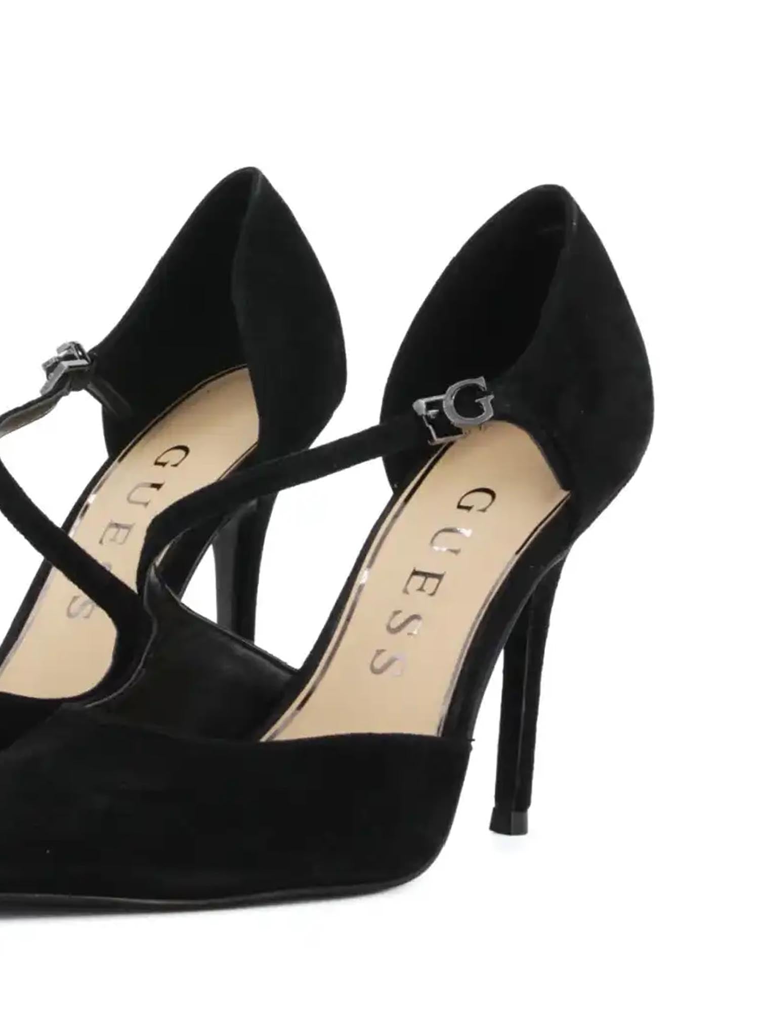 Decolleté Nero Guess