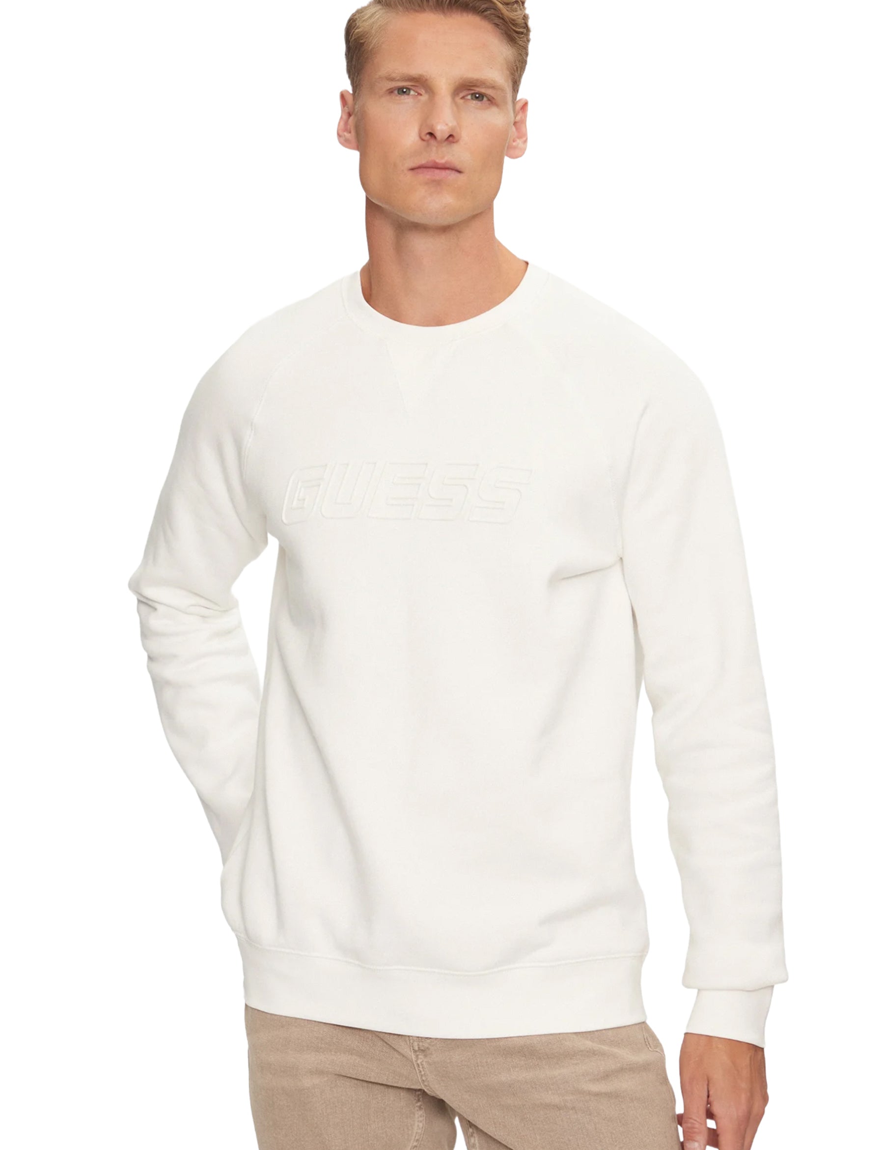 Felpe Avorio Guess