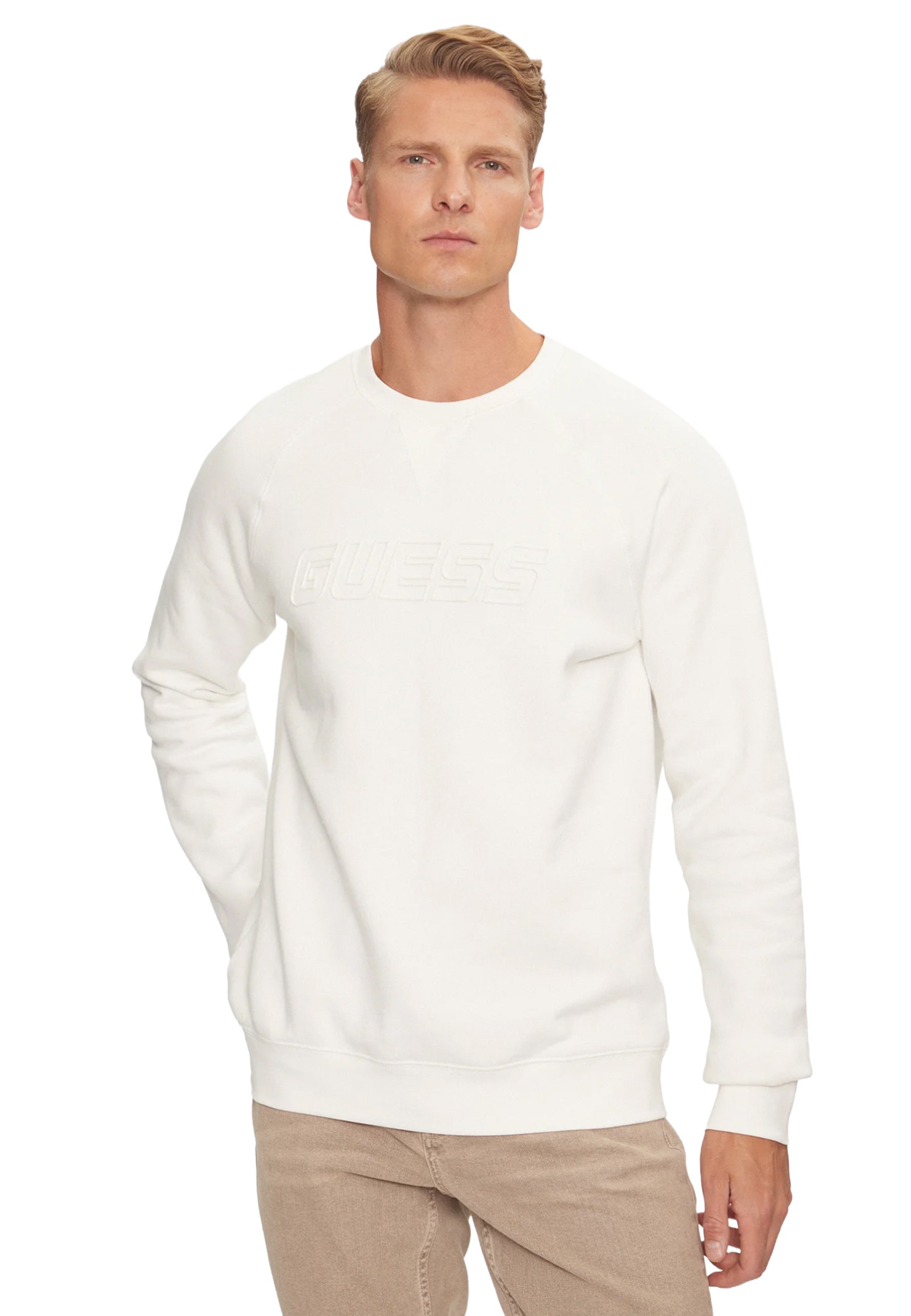 Felpe Avorio Guess