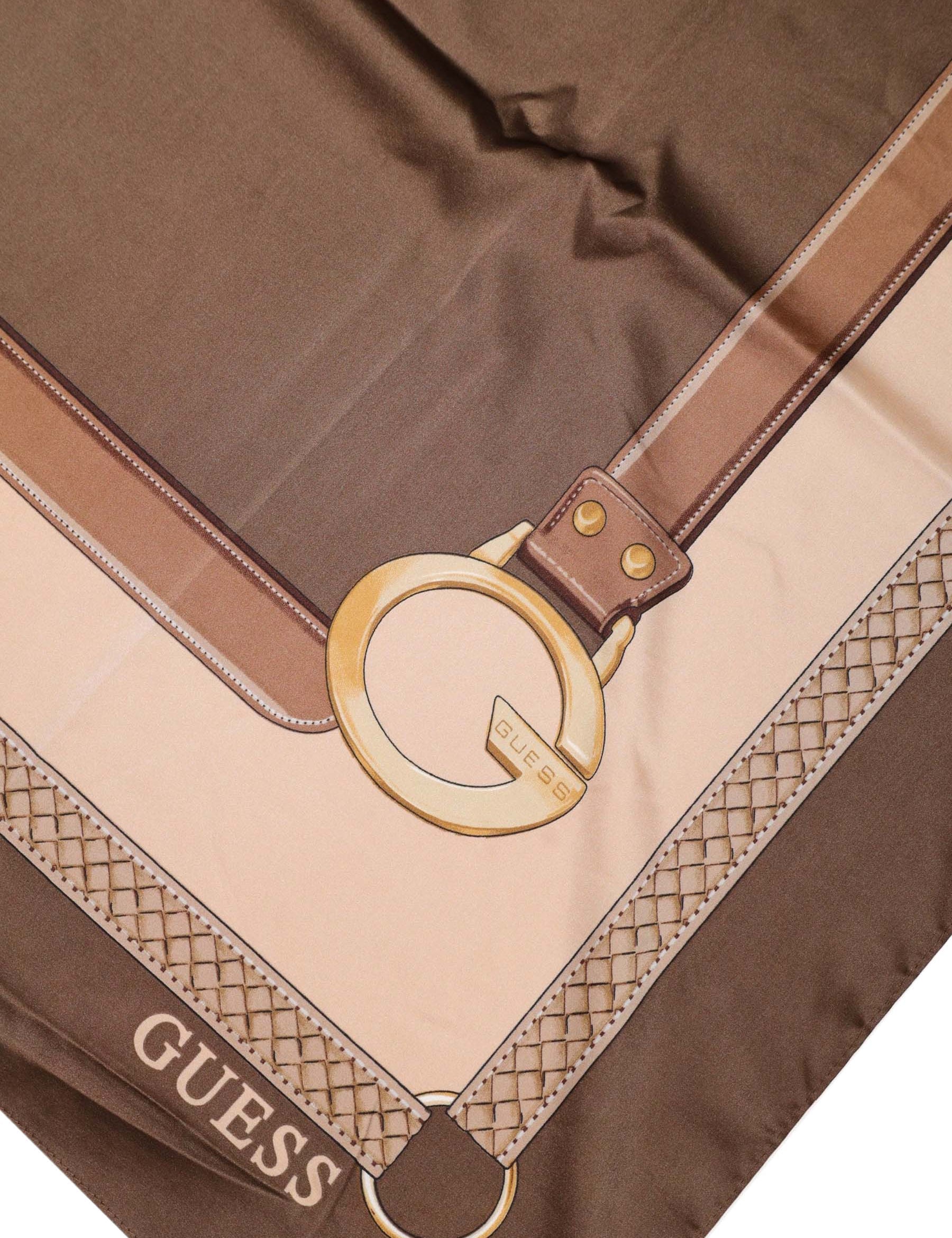 Foulard Marrone Guess