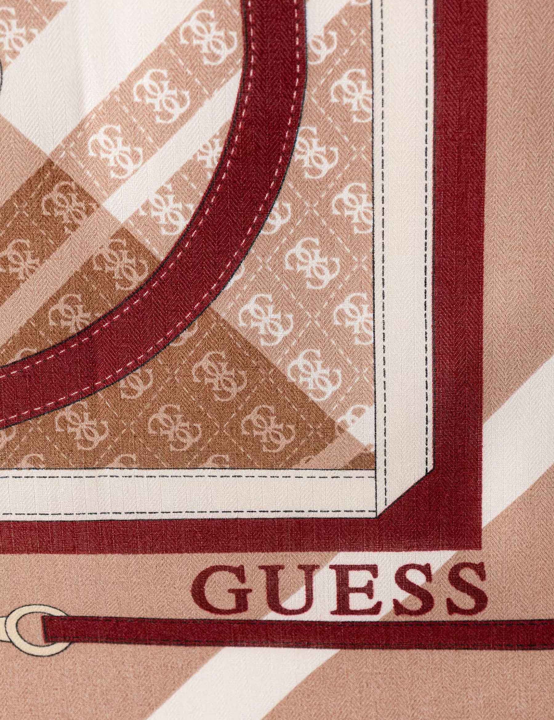 Foulard Marrone Guess