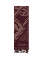 Sciarpe Bordeaux Guess