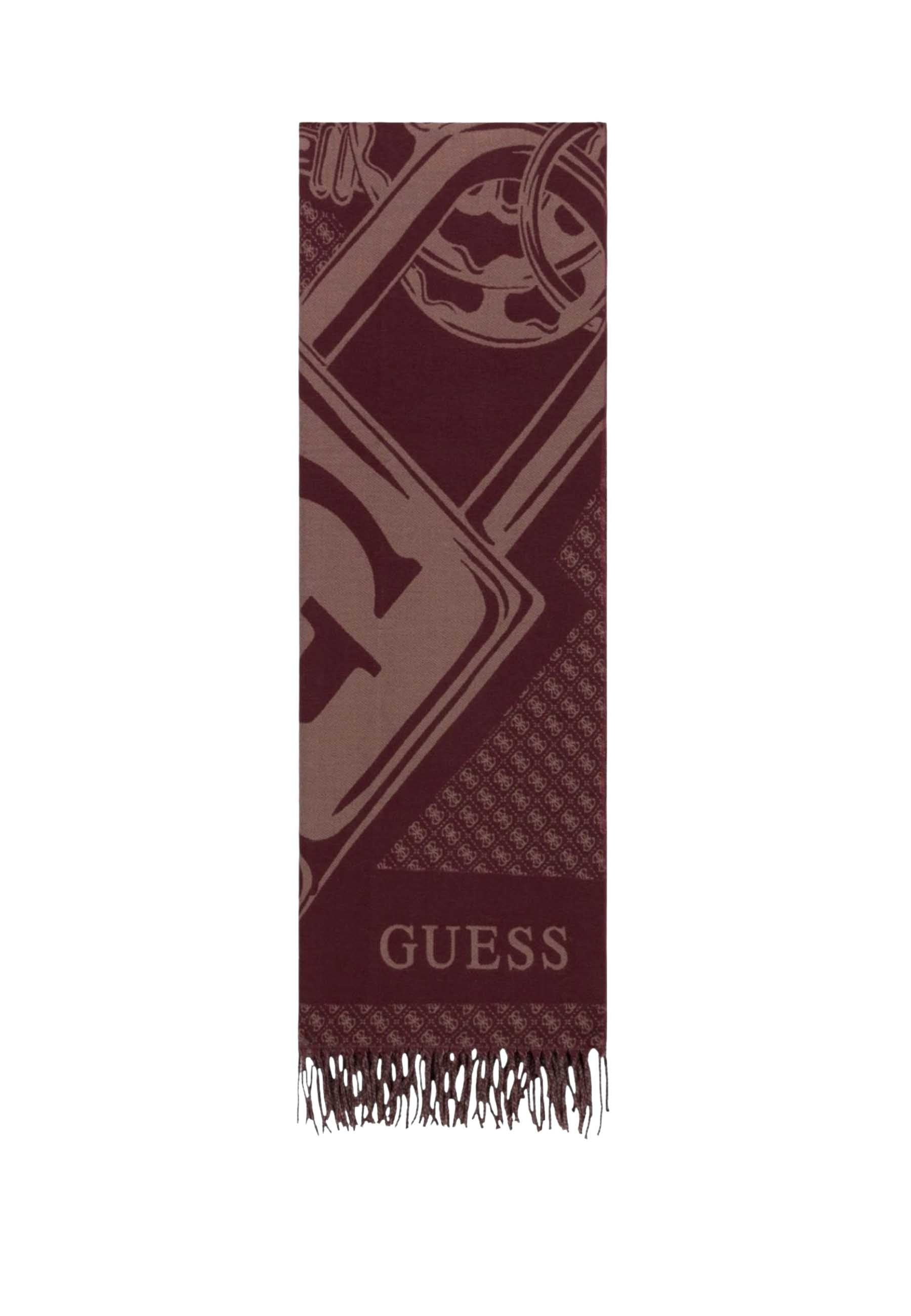 Sciarpe Bordeaux Guess