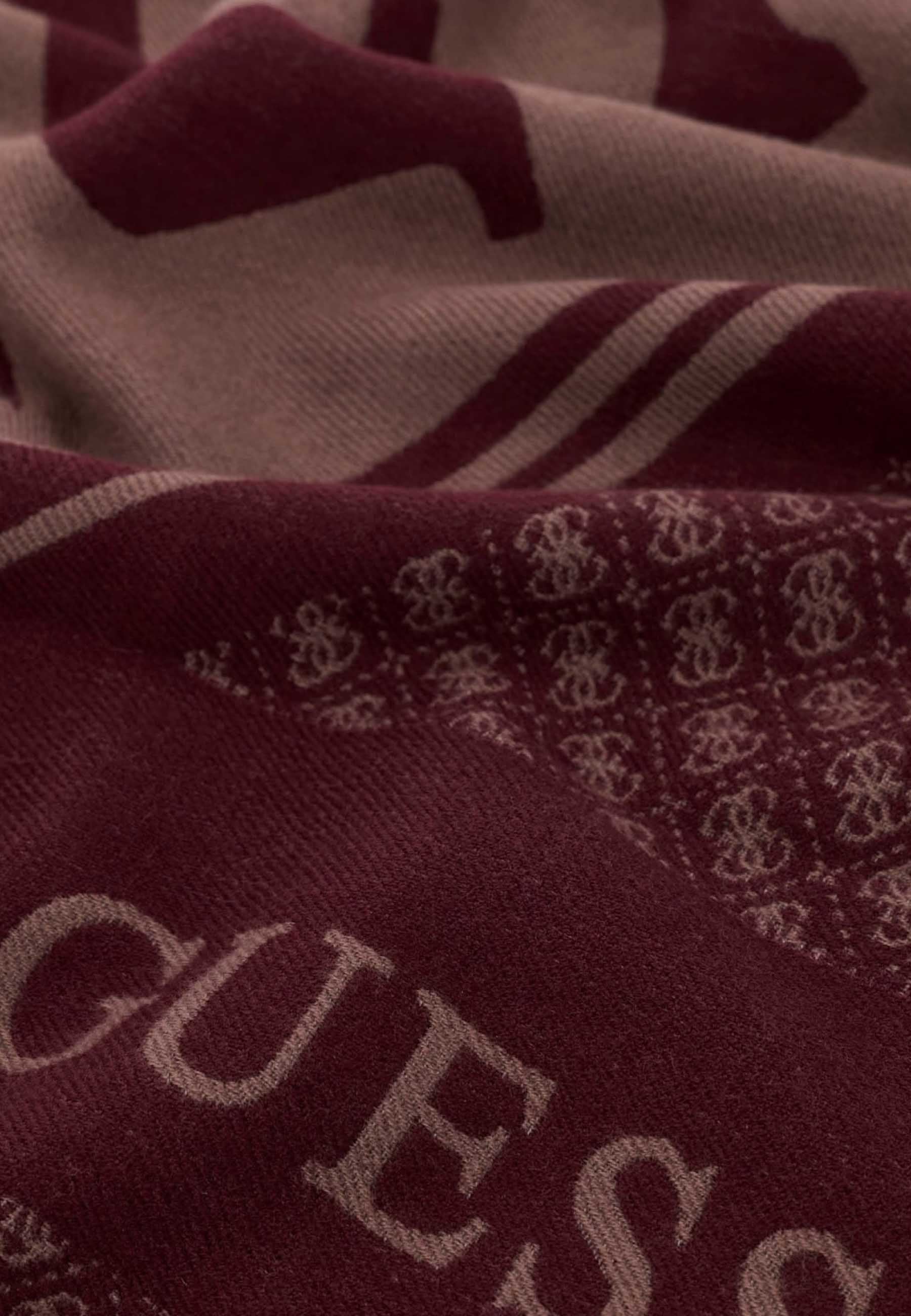 Sciarpe Bordeaux Guess