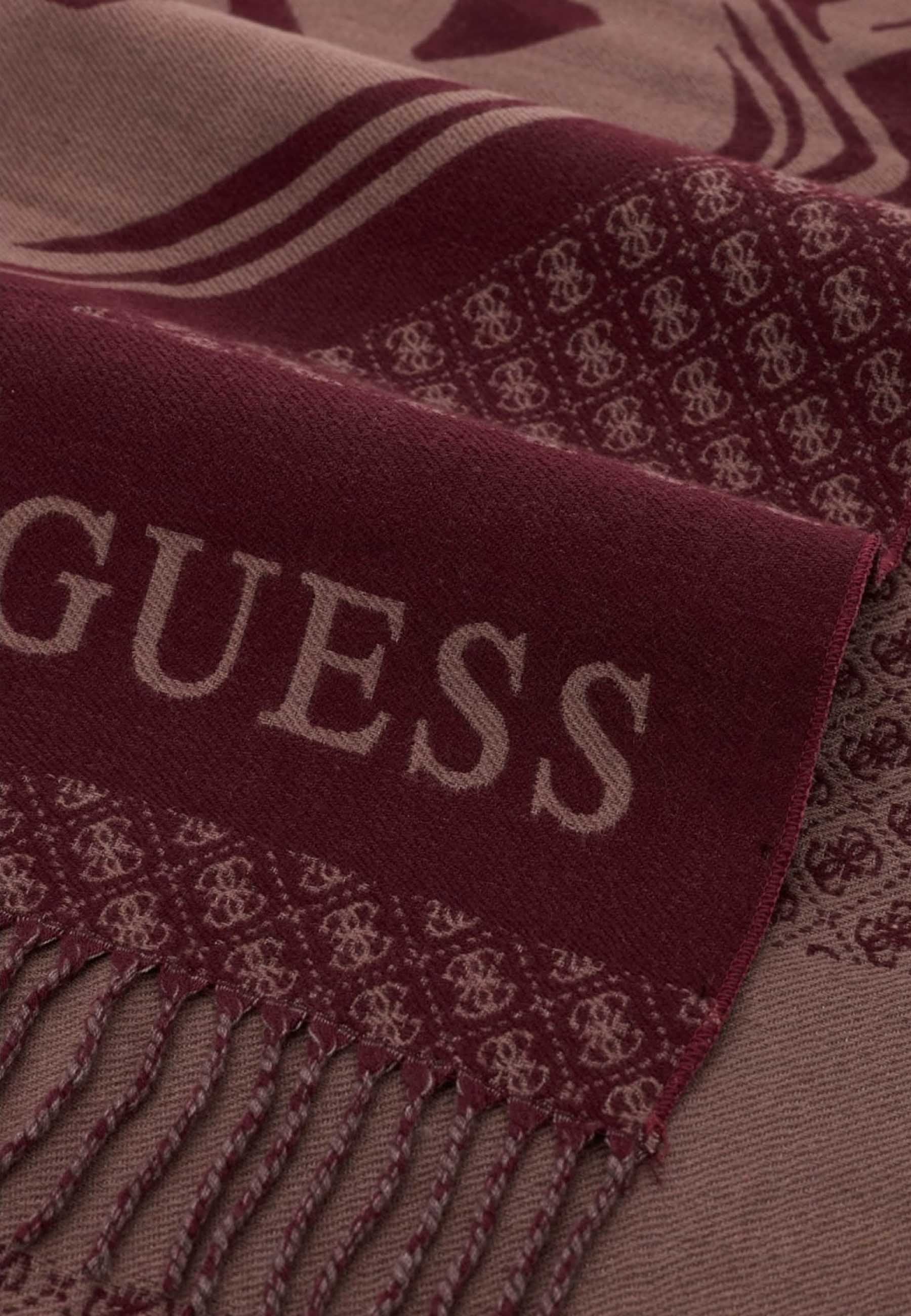 Sciarpe Bordeaux Guess