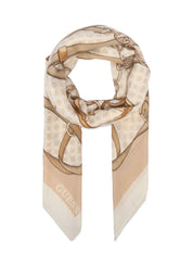 Foulard Beige Guess