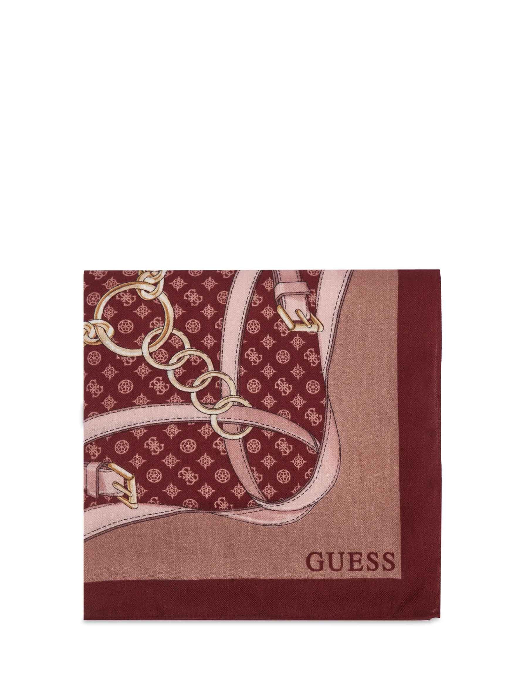 Foulard Bordeaux Guess