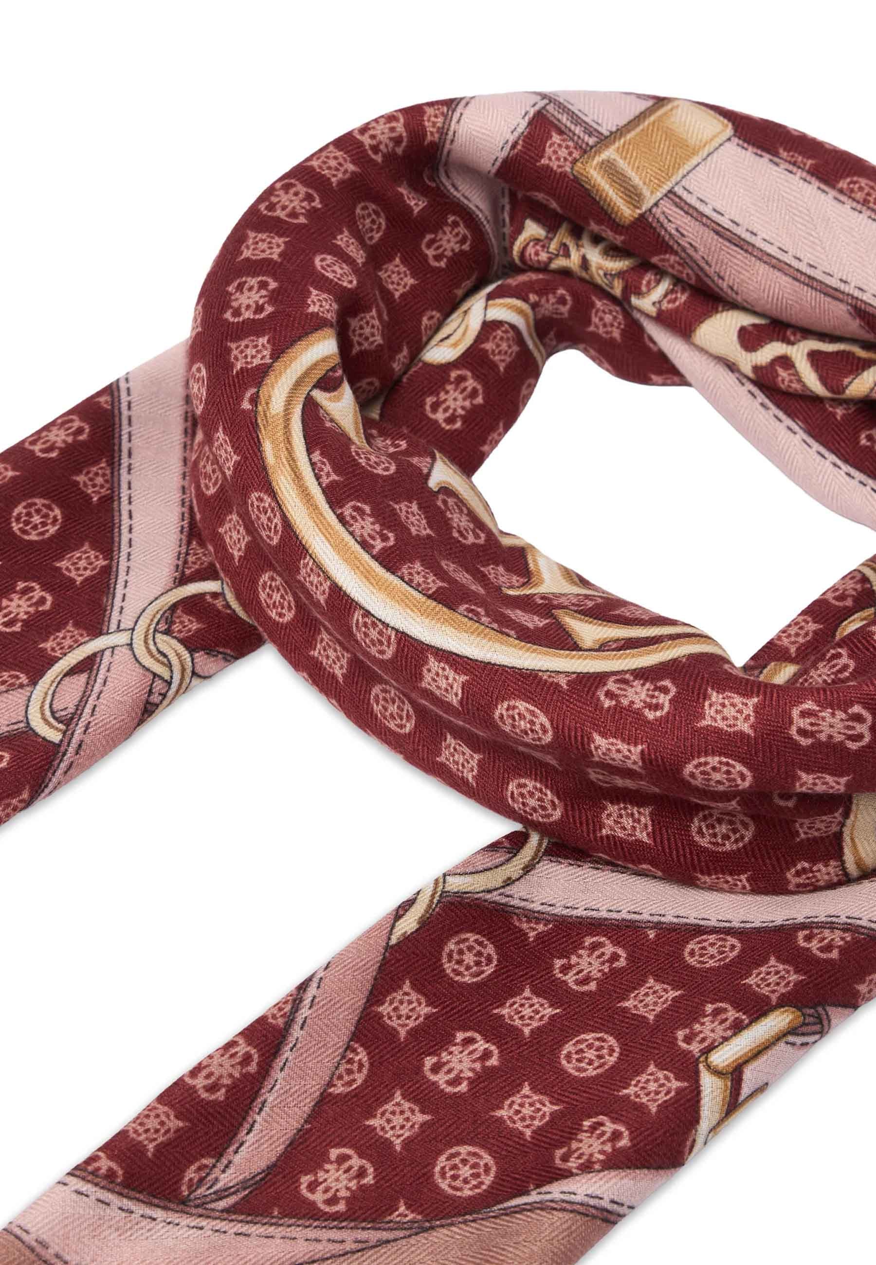 Foulard Bordeaux Guess