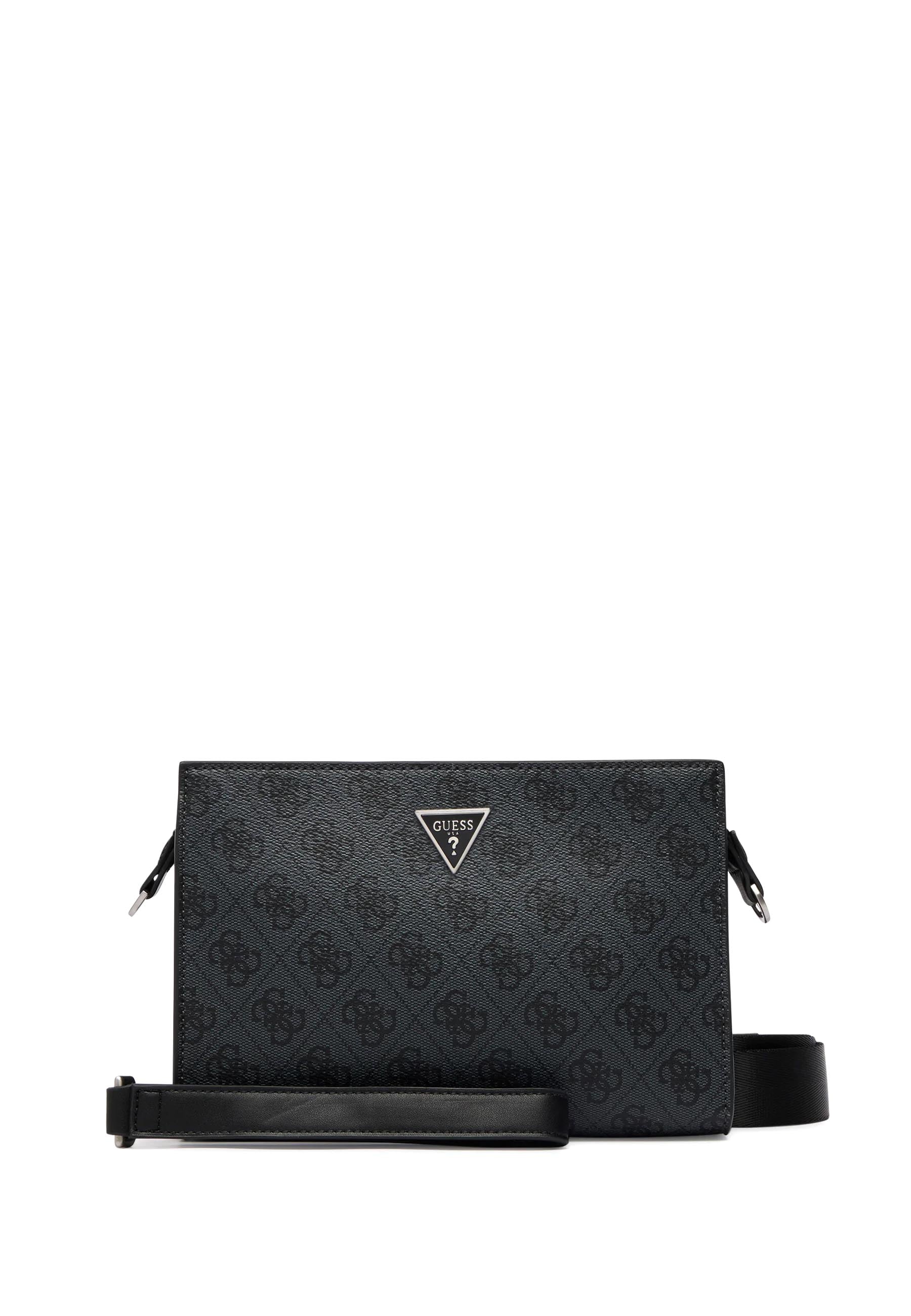 Tracolla Nero Giallo Guess