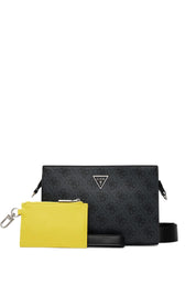 Tracolla Nero Giallo Guess