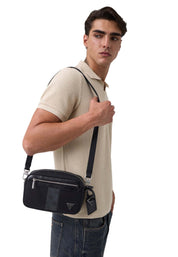 Tracolla Nero Guess